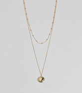Forever Yours Layered Locket Necklace