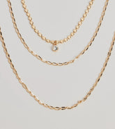 Layered Radiance Rhinestone Necklace