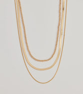 Chic Layers Multi-Chain Necklace Set