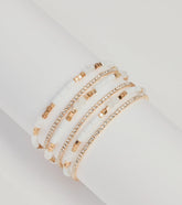 Glam Mood Beaded Multi-Bracelet Pack